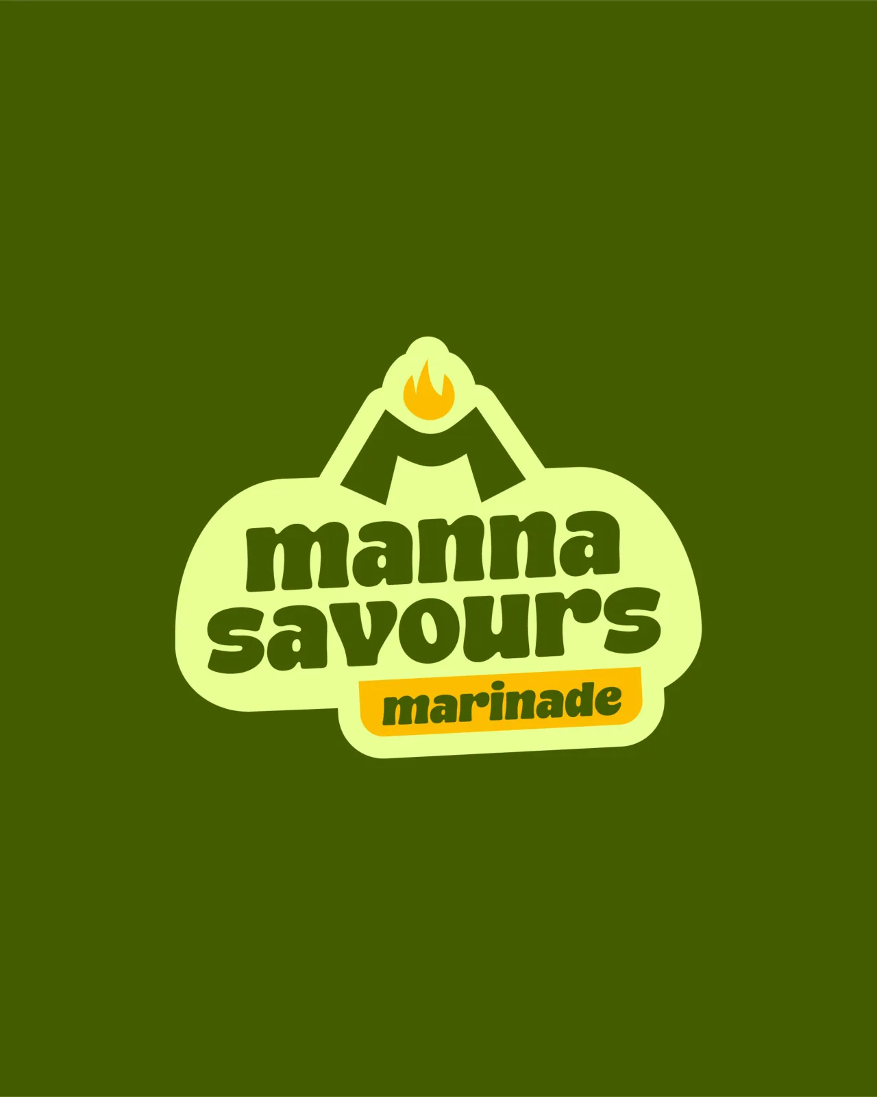 Manna Savours · Le logo