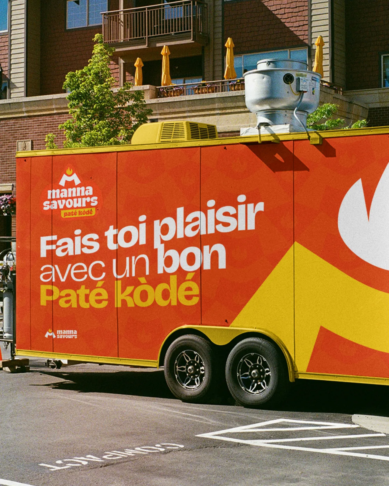 Manna Savours, le food truck aux couleurs de la marque
