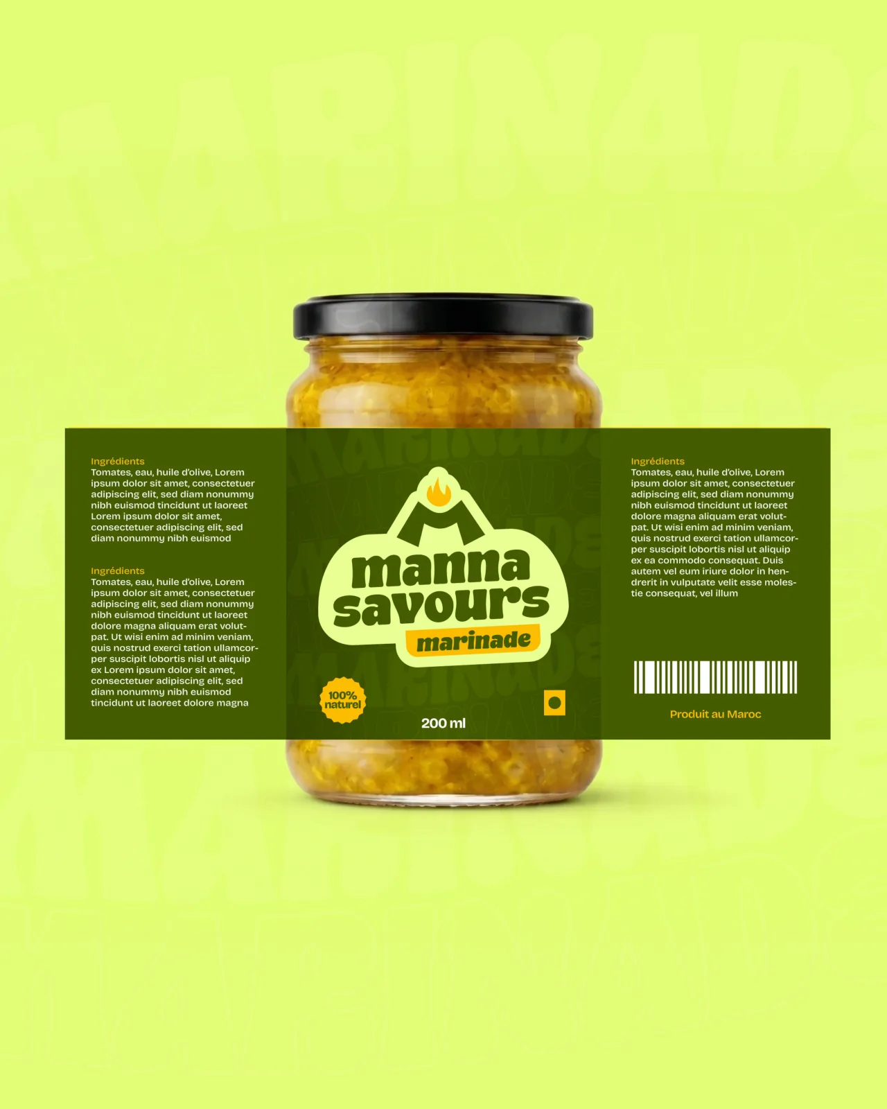 Manna Savours · Packaging